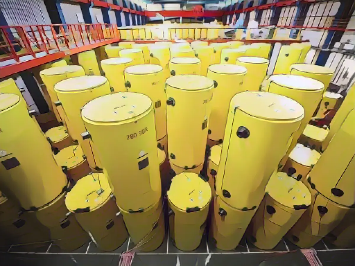 Second test castor run to the fuel element storage facility planned