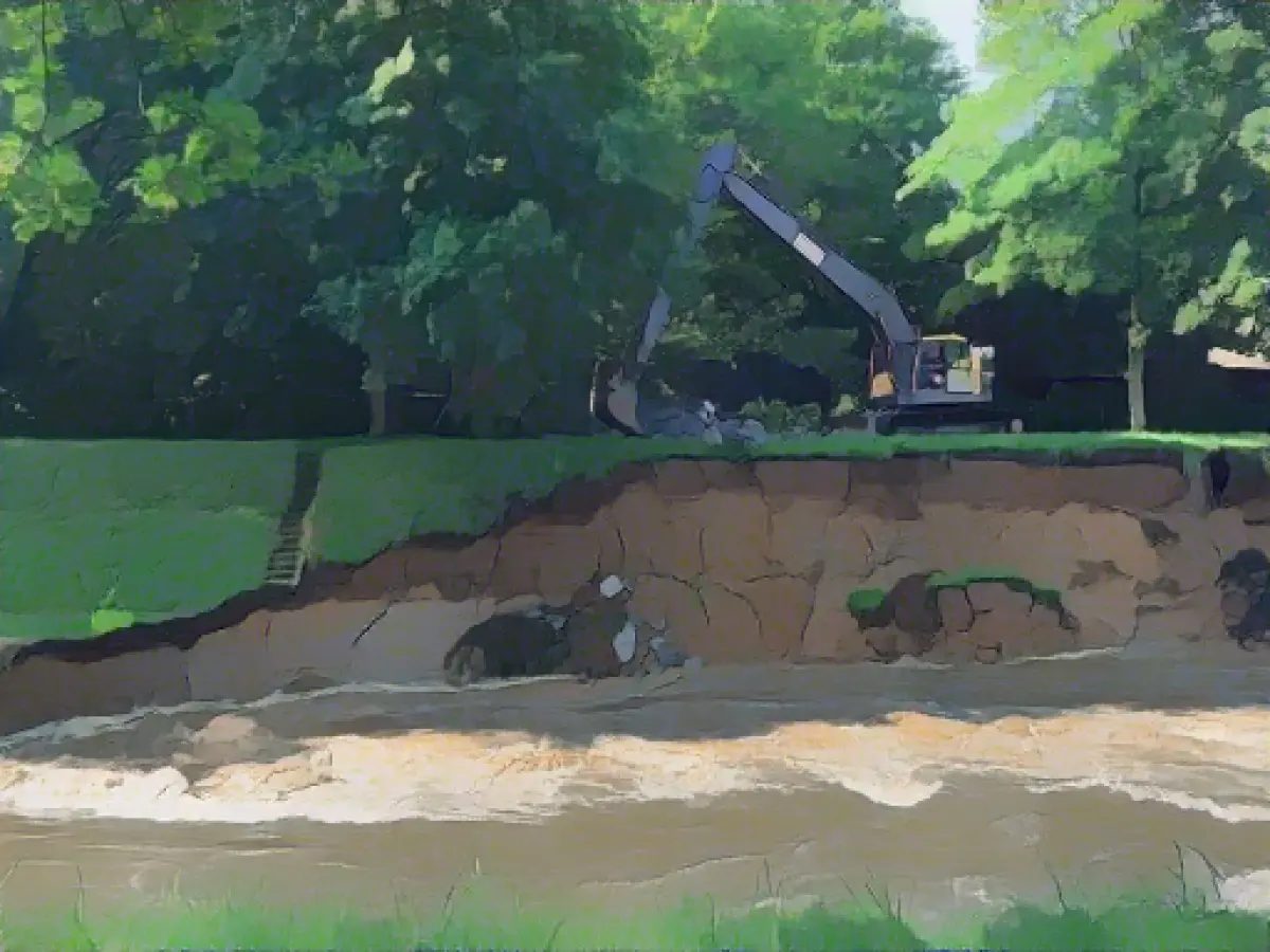 Staff shortages and ammunition remnants delay dyke renovation