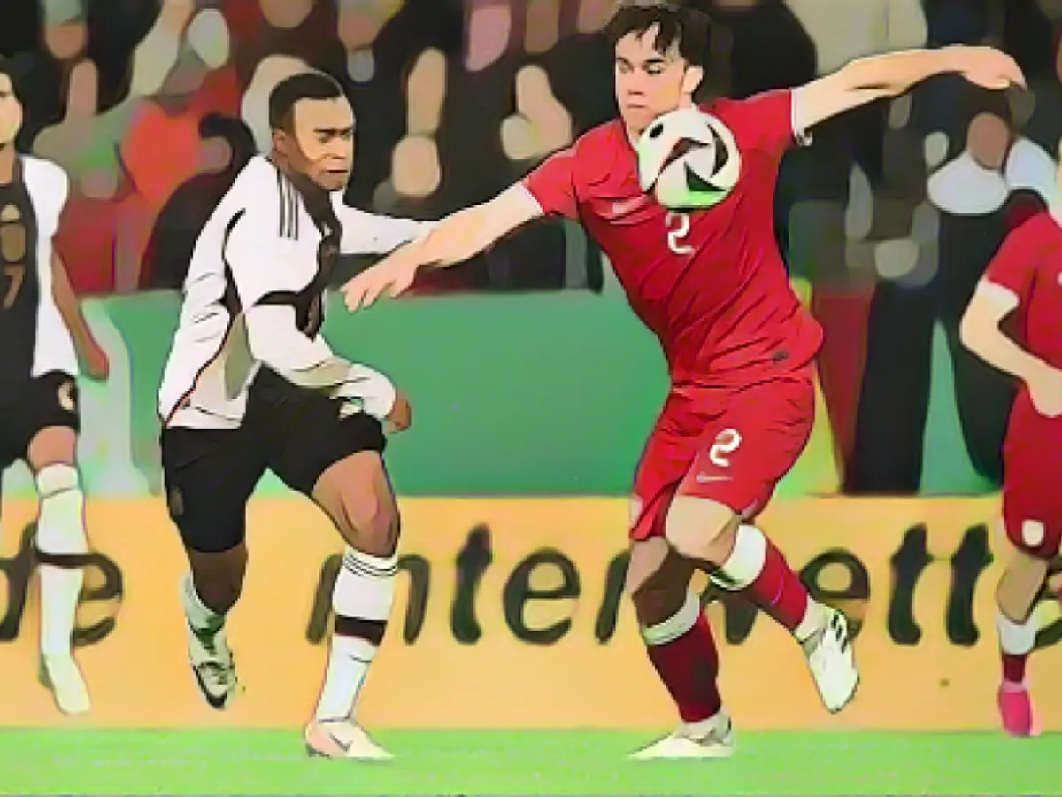 Fan frustration and chaos after German victory