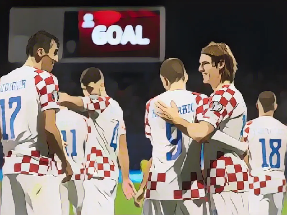 Croatia clinch their ticket to the European Championship - resounding victory for the Dutch