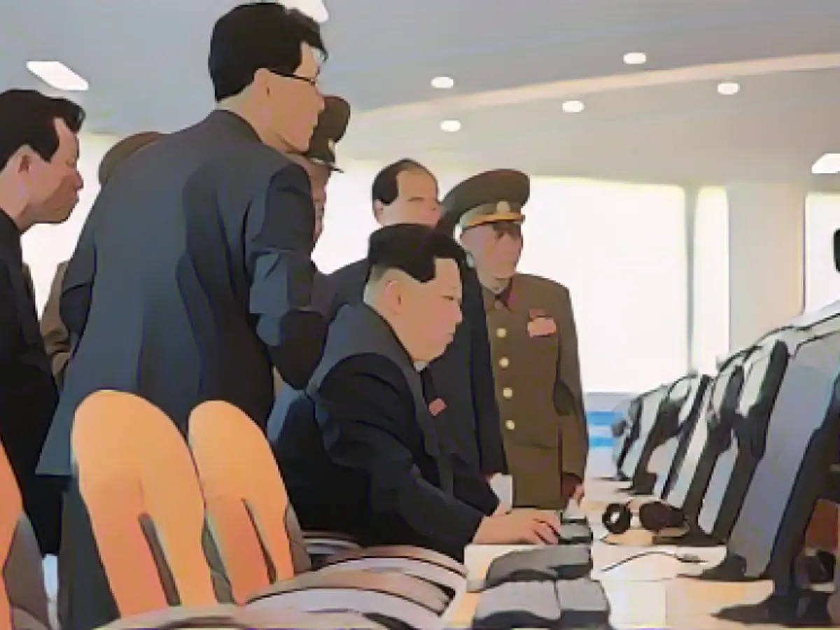 Kim is now snooping from space