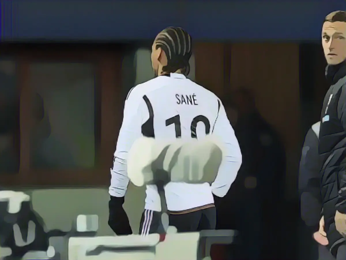 Sané faces at least three-match ban after frustrating red card