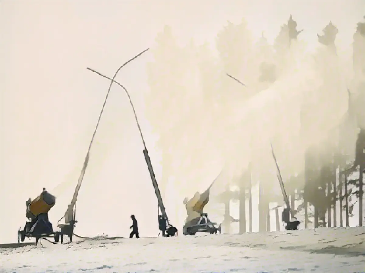 Changeable weather and snow in places