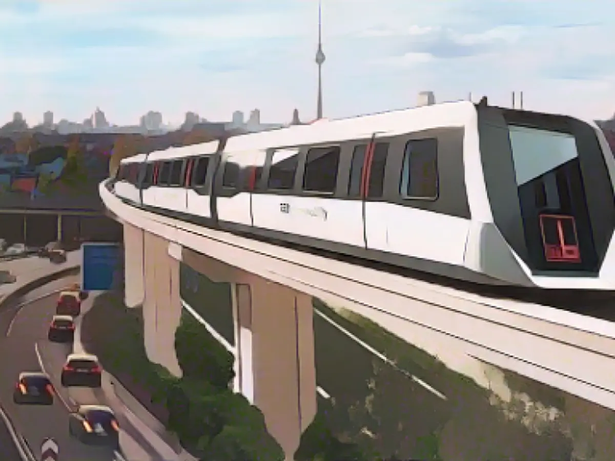 Why is the plan for the suspension railroad being fought?