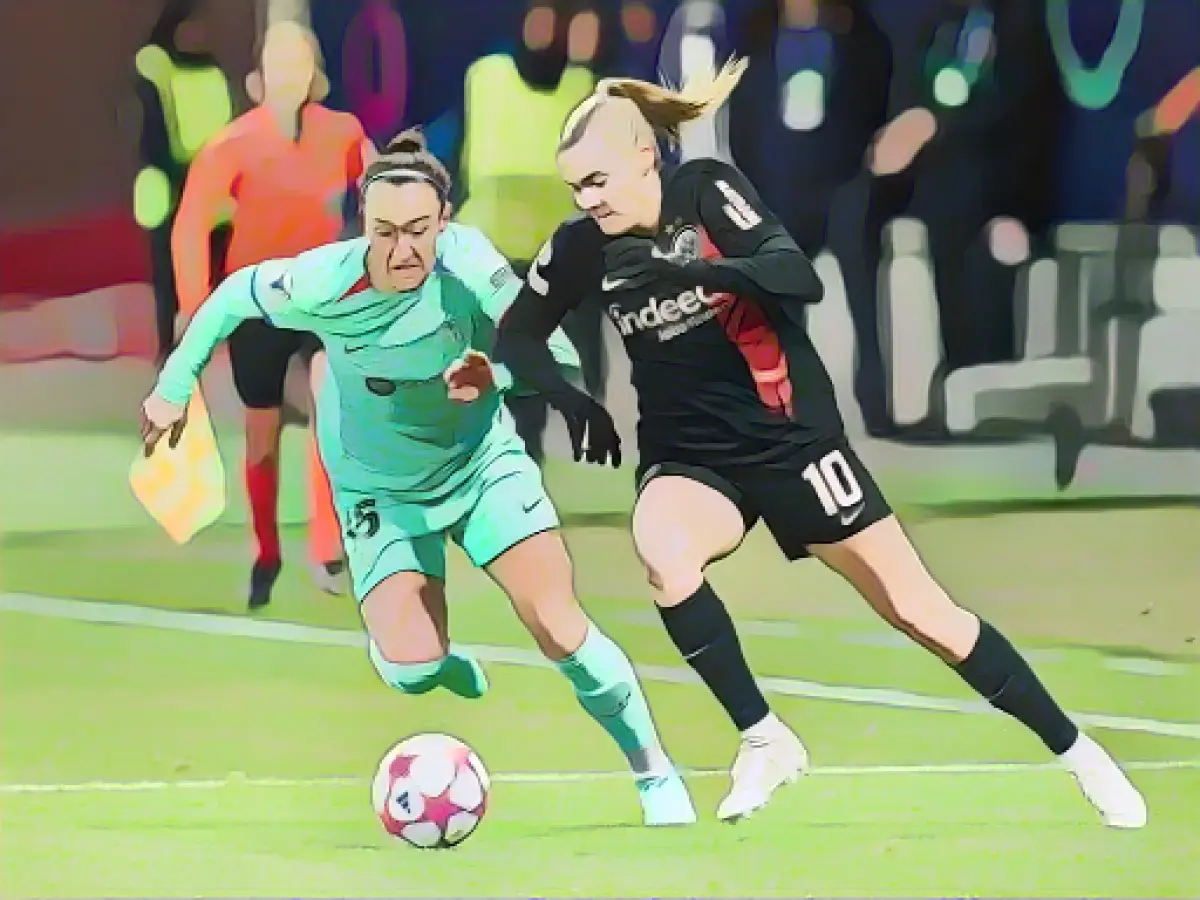 After a strong start: Eintracht women lose to Barcelona
