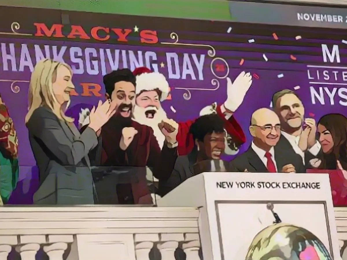 Wall Street in a festive mood ahead of Thanksgiving