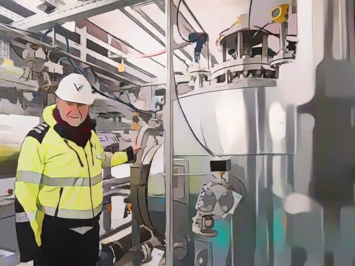 Lithium production plant opened