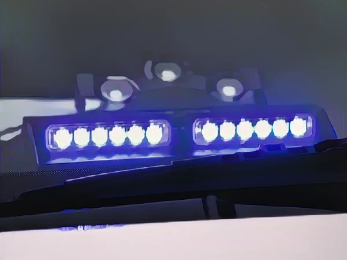 Accident prevented: Skidding car is stopped