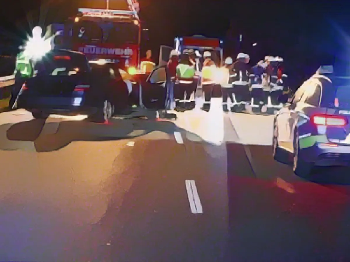 Head-on collision! Two people in mortal danger