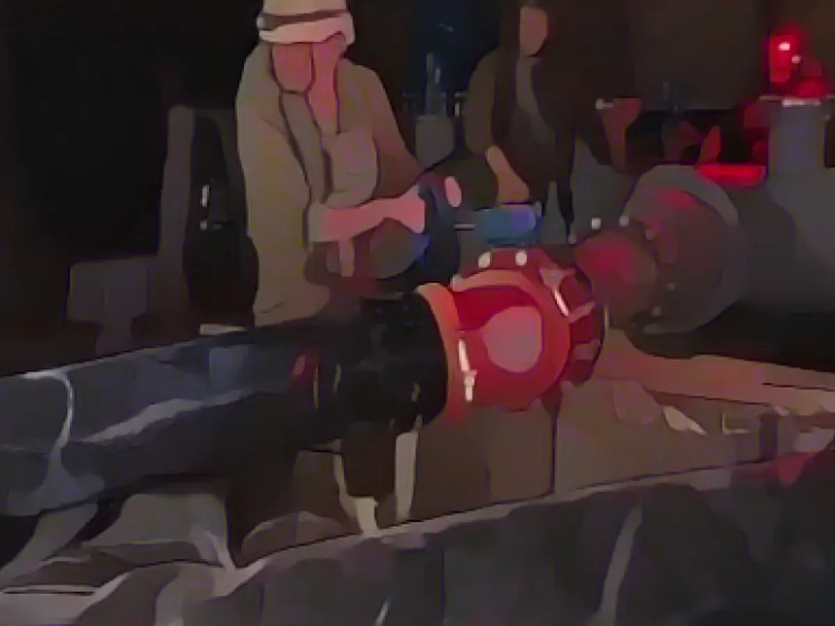 Israel floods terror tunnel of Hamas barbarians