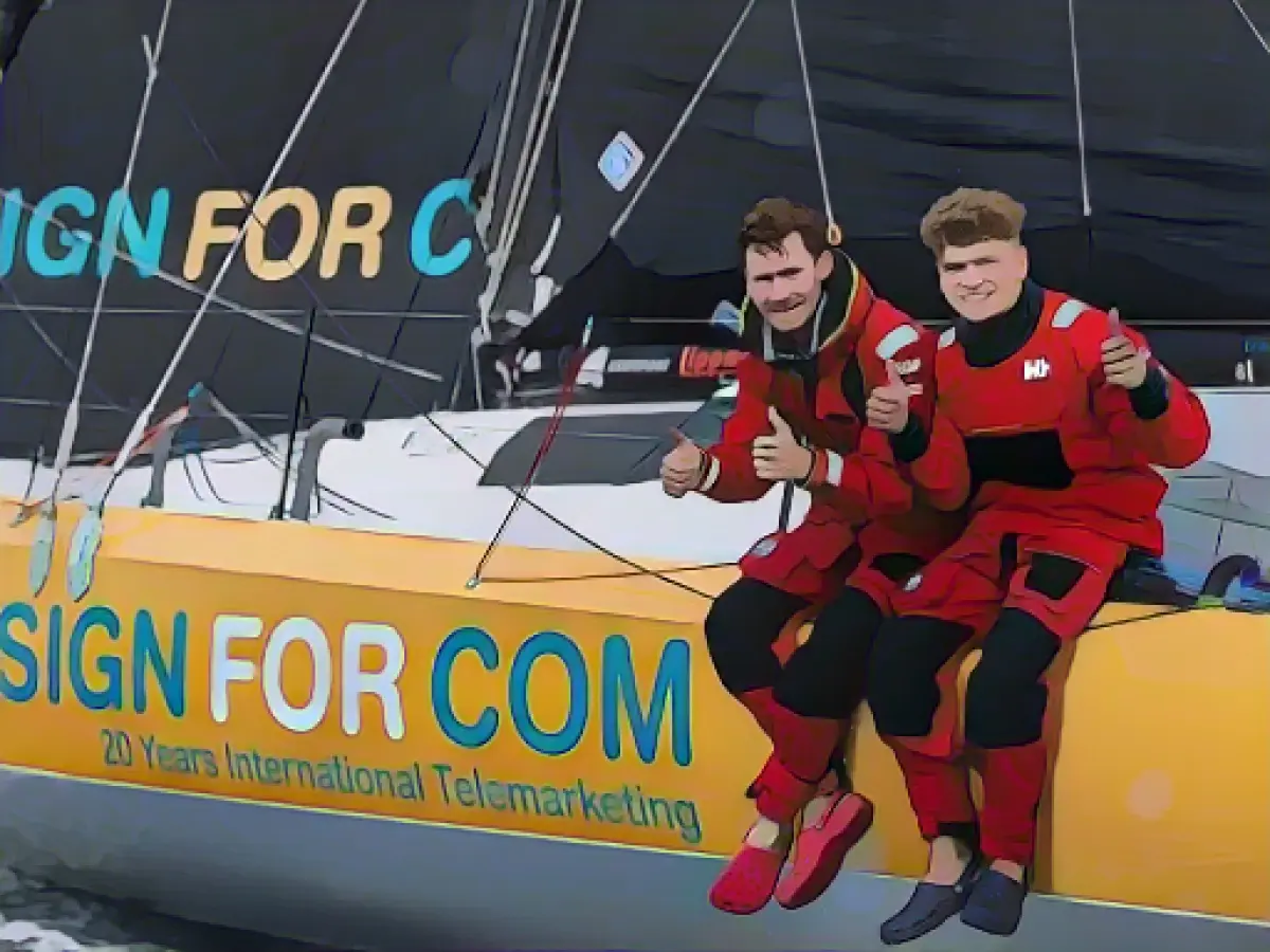 Transat: Sailors Burke and Fink finish 13th in the Caribbean