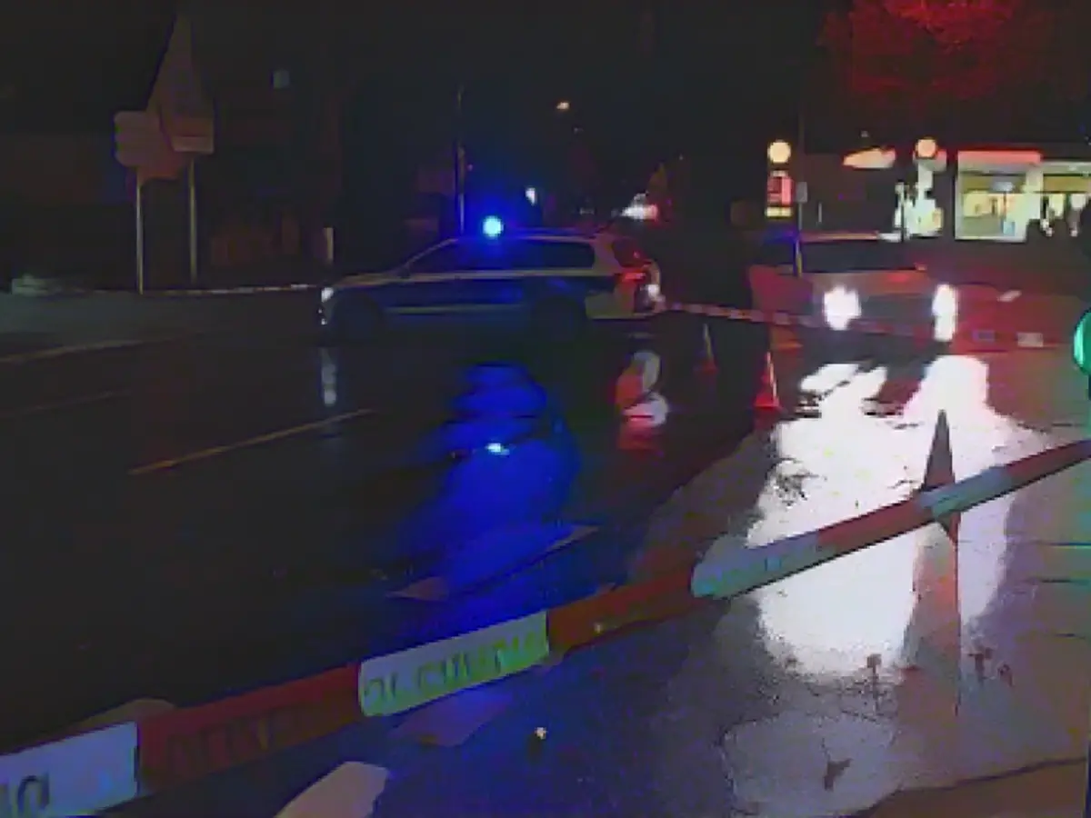 Car hits pedestrian twice and flees