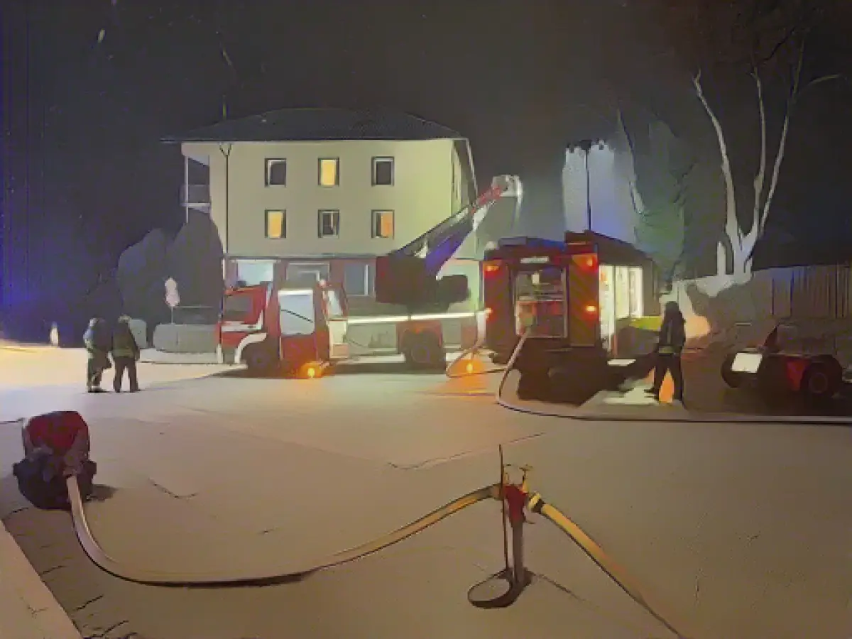 Seven injured after fire in asylum seekers' accommodation