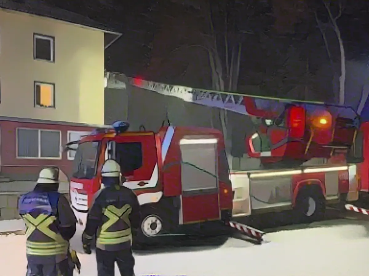 Fire in asylum accommodation - seven injured!