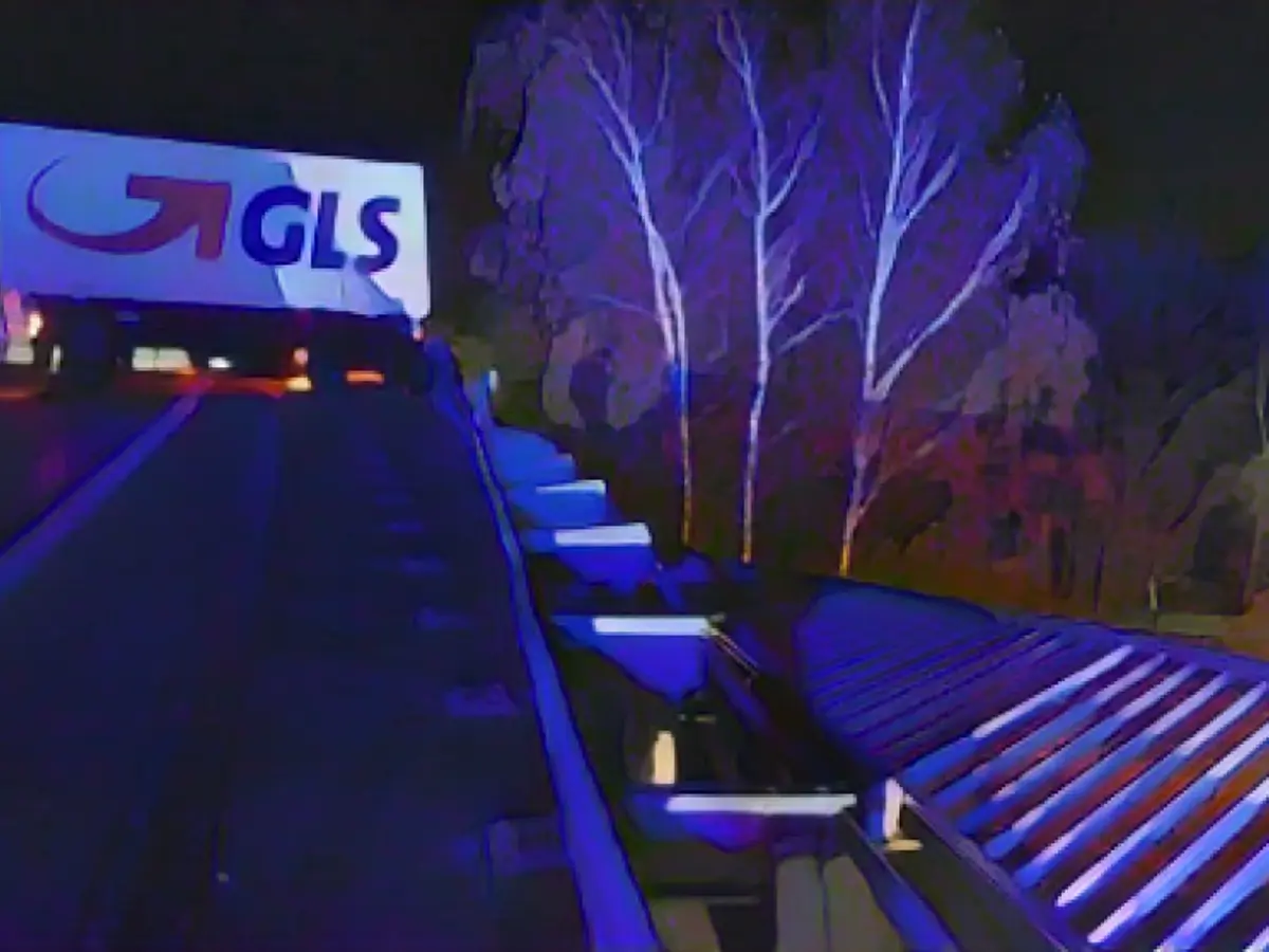 Parcel driver (43) stares into the abyss