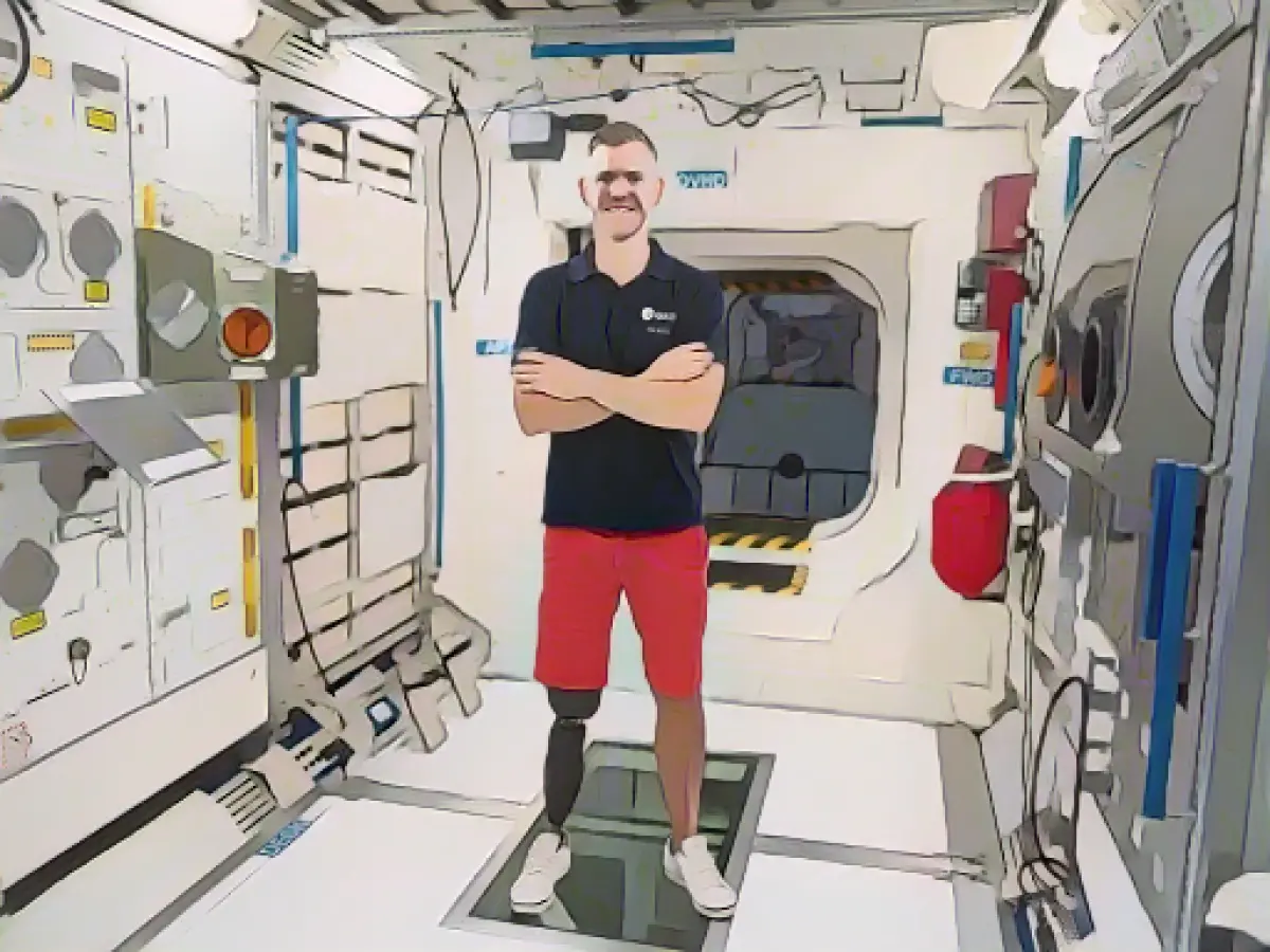Into space with a prosthesis? Tests on astronauts' artificial legs