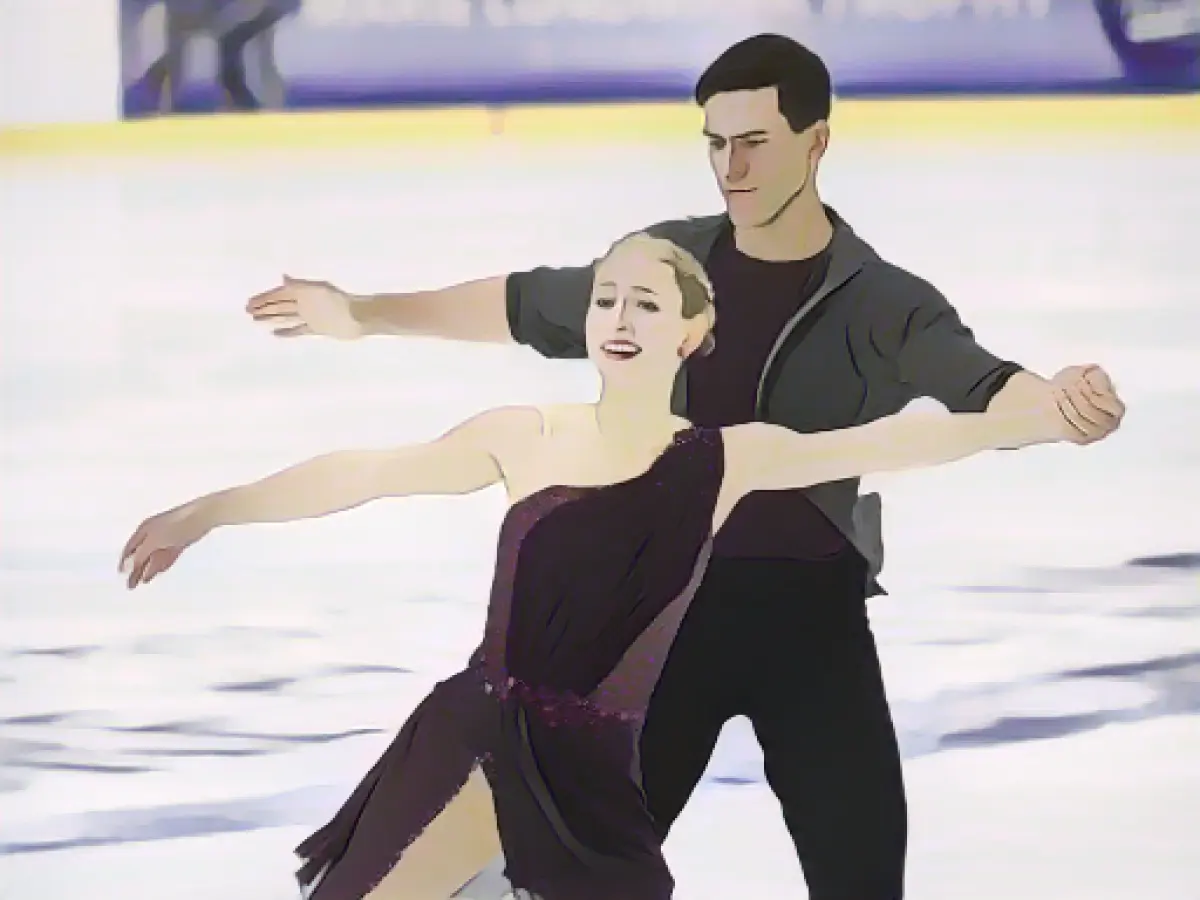 Figure skating duo Hase/Volodin in the Grand Prix final