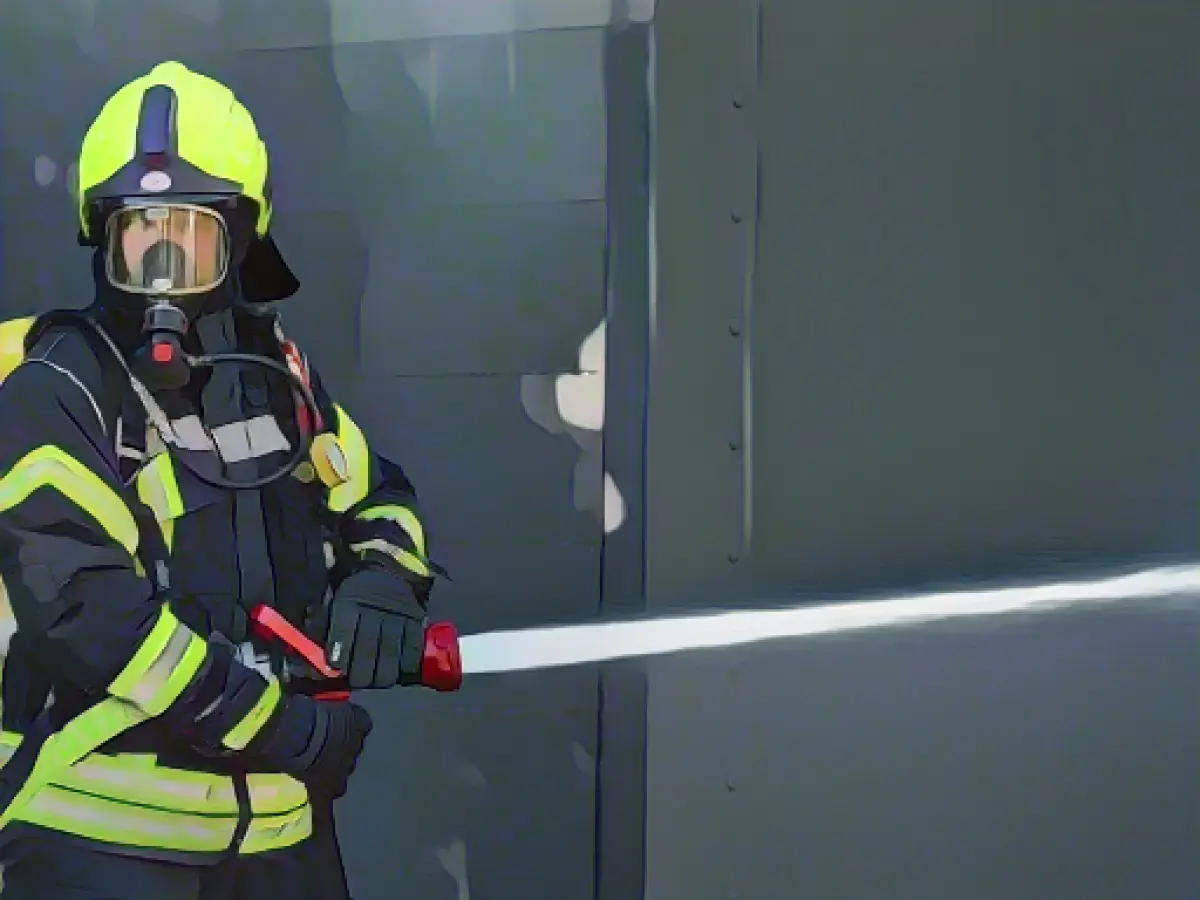 Man suffers severe burns in roof truss fire