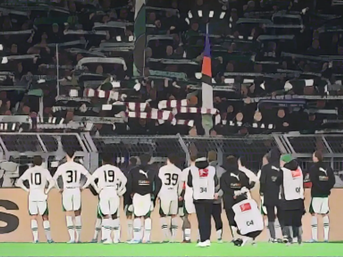 A Gladbach player earned a 2!