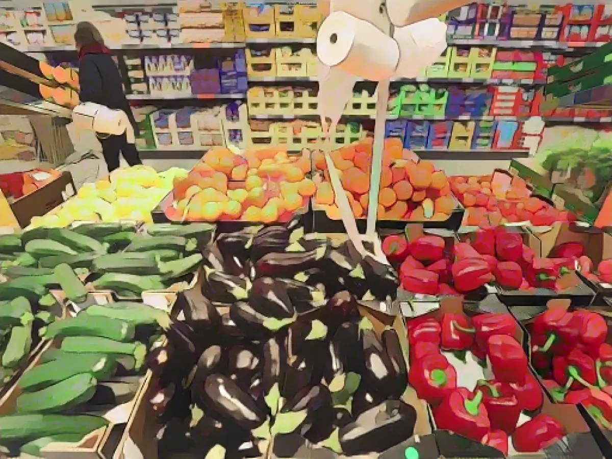 Imported vegetables: the majority come from abroad