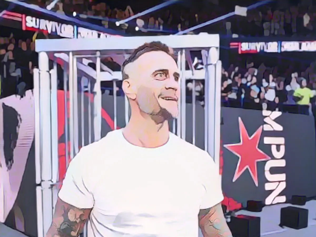 CM Punk celebrates shocker comeback in the WWE