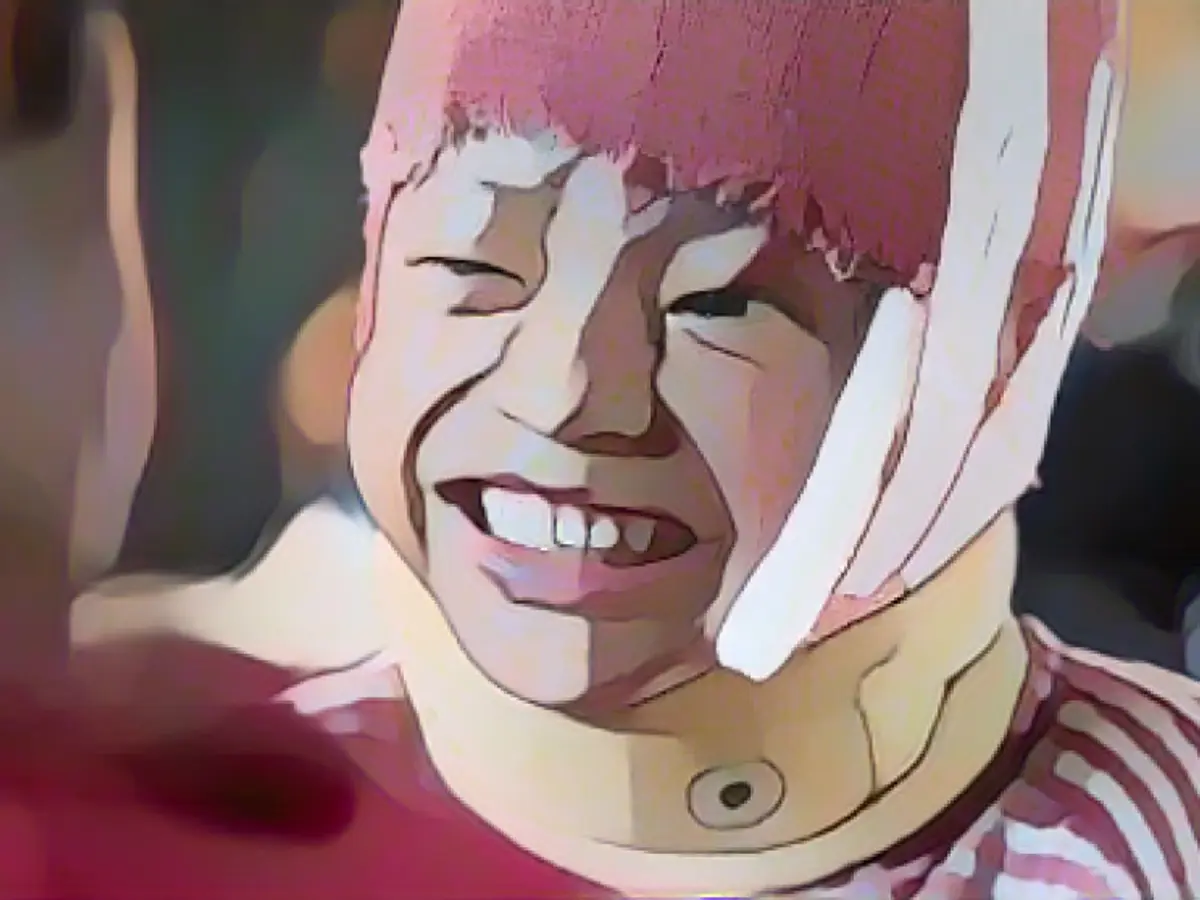 The rescuers of the children of fire