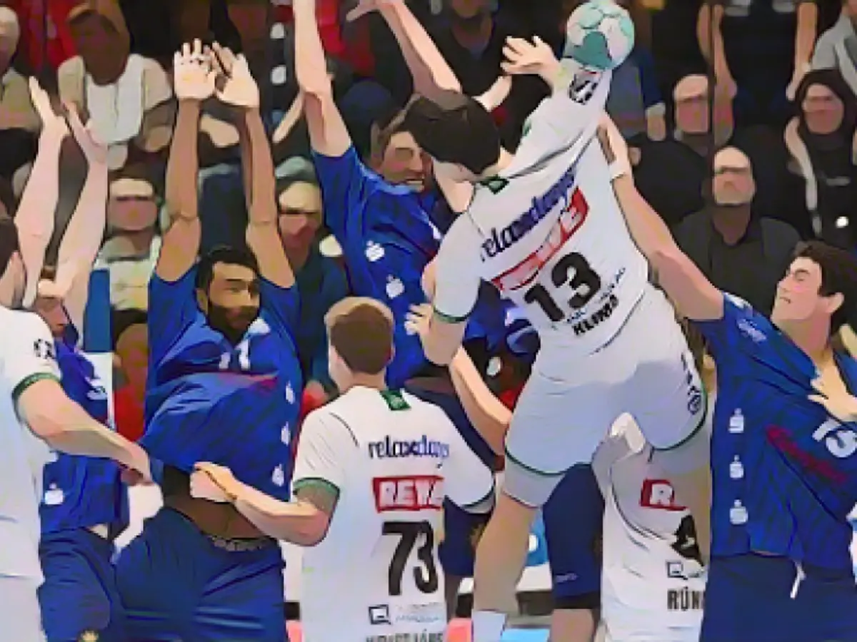This handball star has high jump genes