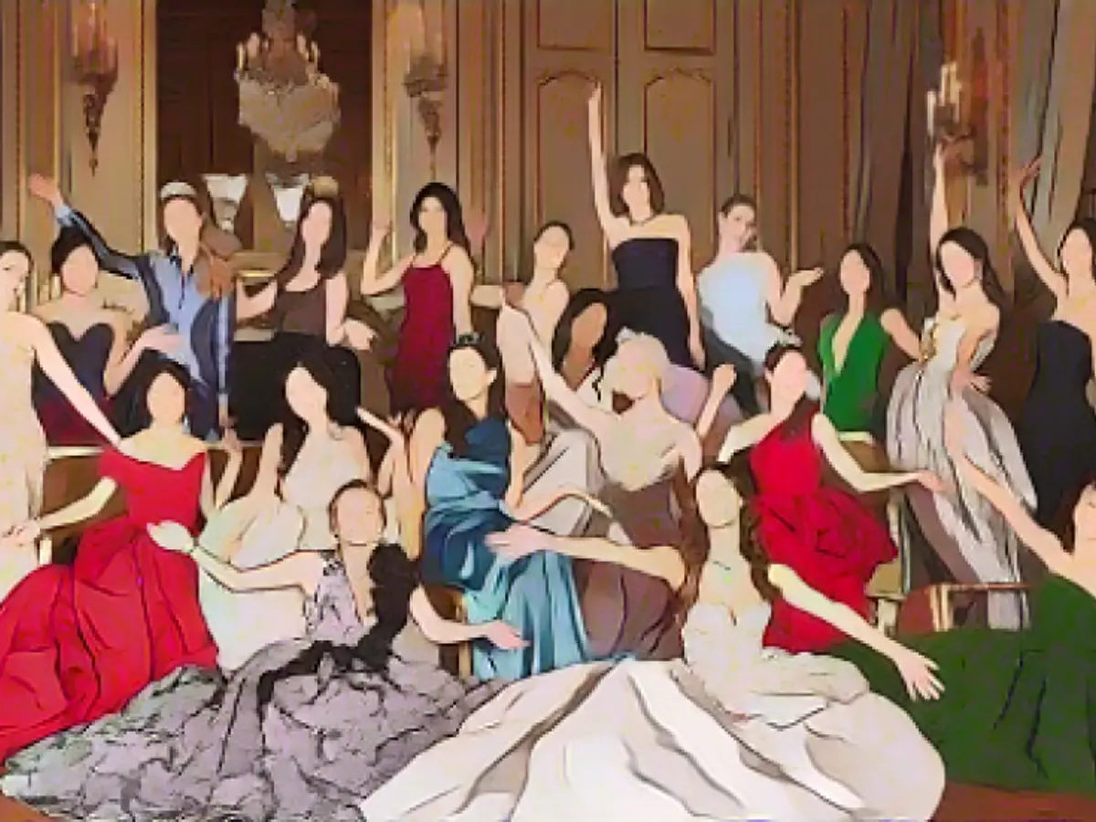 When the bodyguard comes to the loo with you