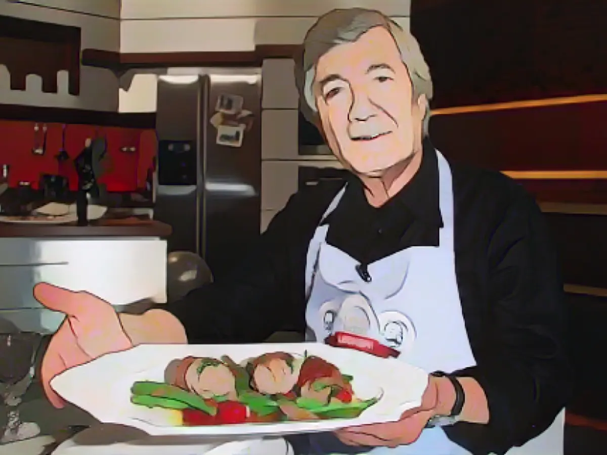 "I'm the chef at home"