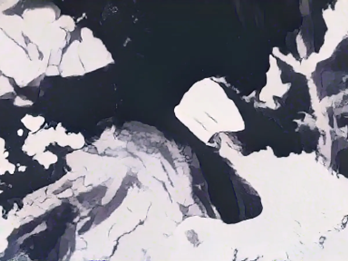 The world's largest iceberg is heading for the South Atlantic