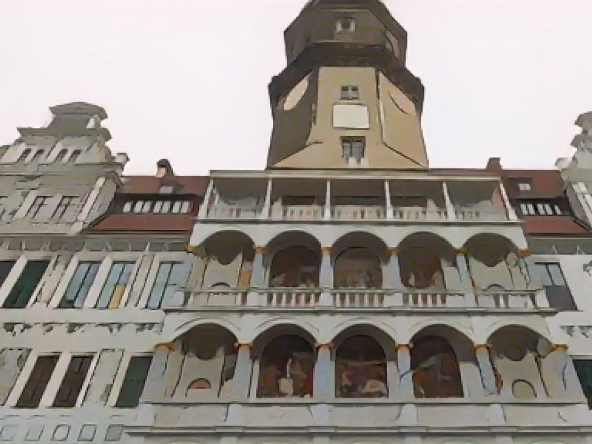 Dresden Residential Palace with Renaissance loggia again