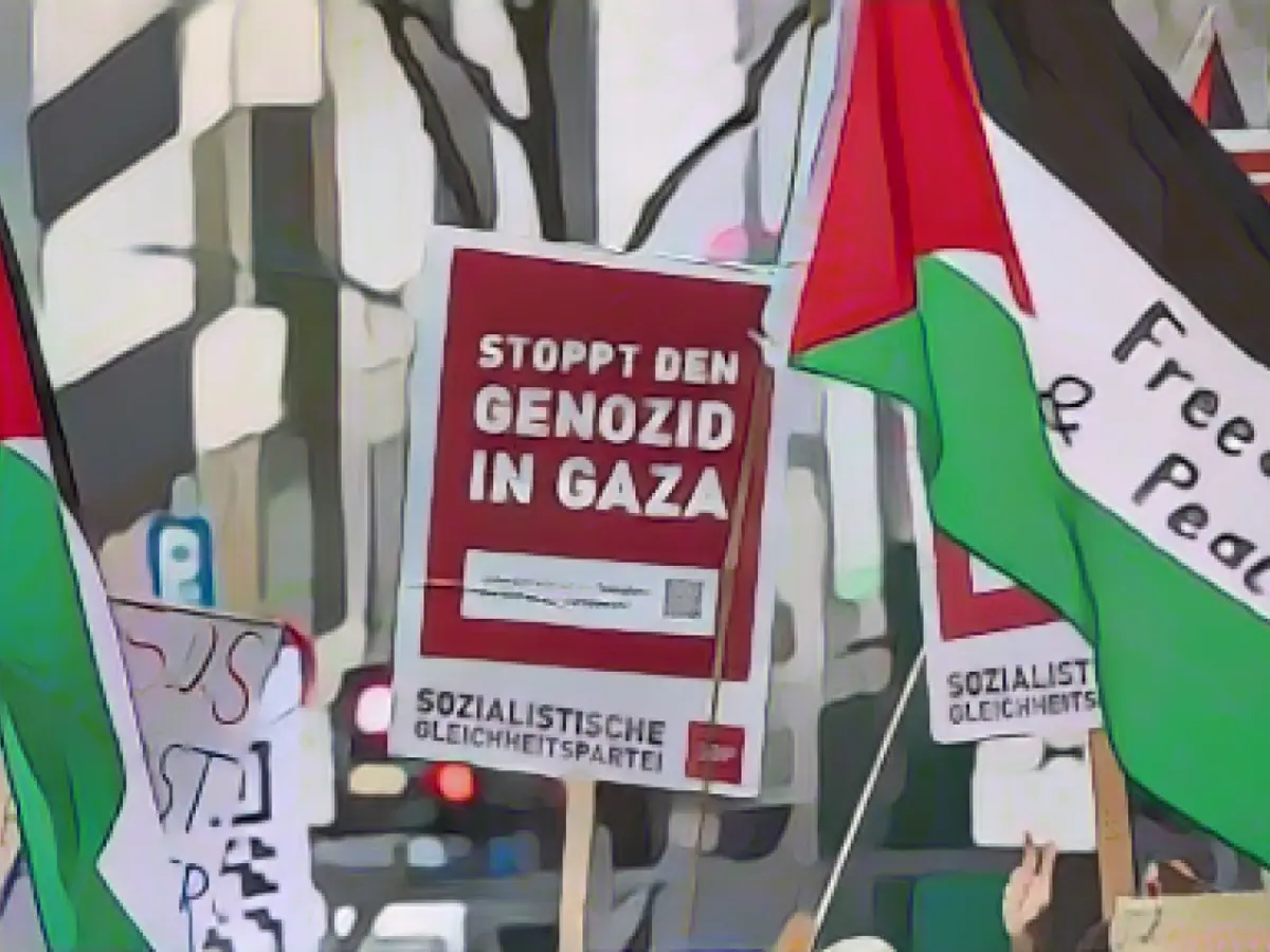 Pro-Palestinian demonstrations: legal dispute in the run-up