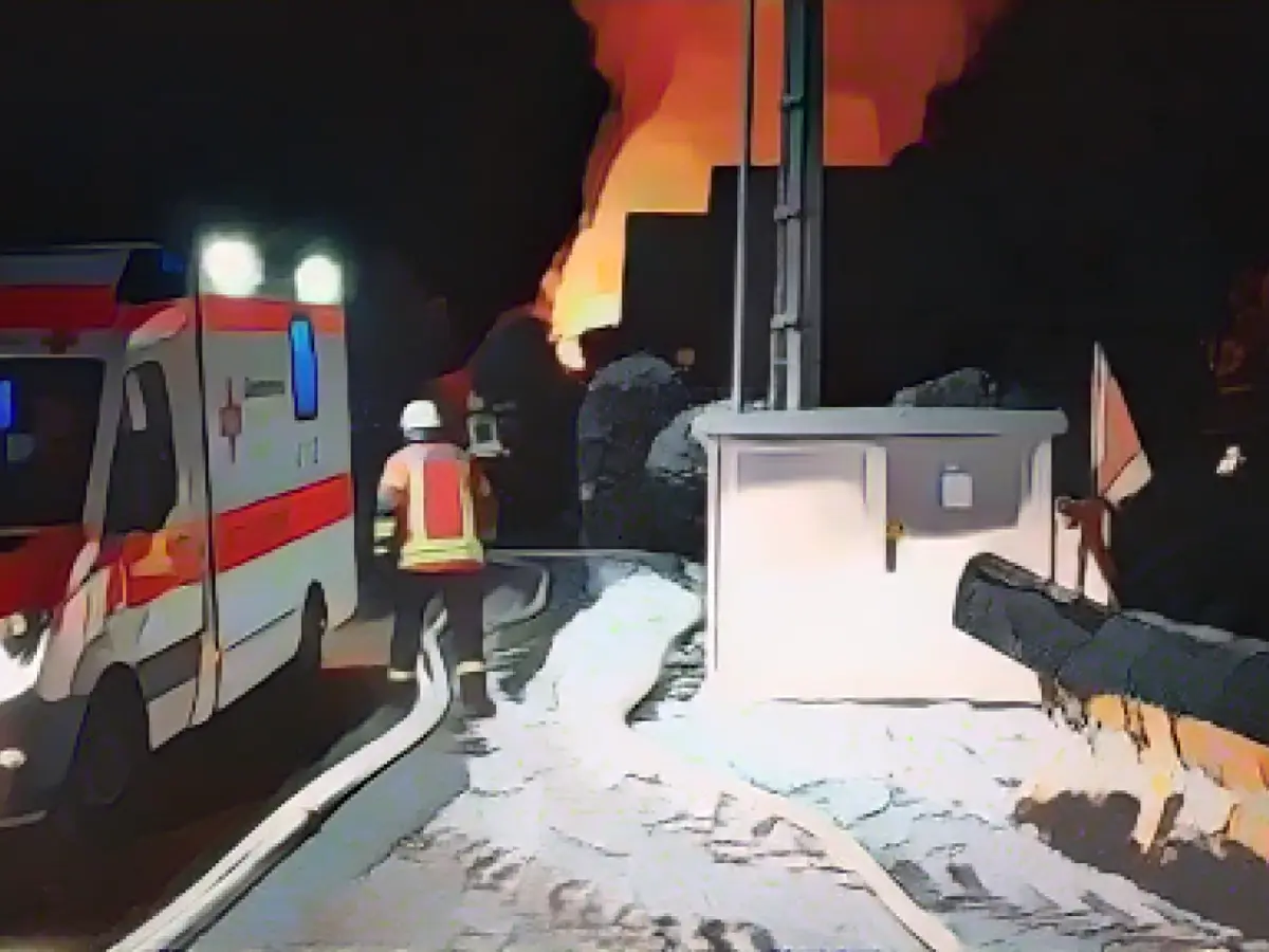 Three injured and millions in damage in fire