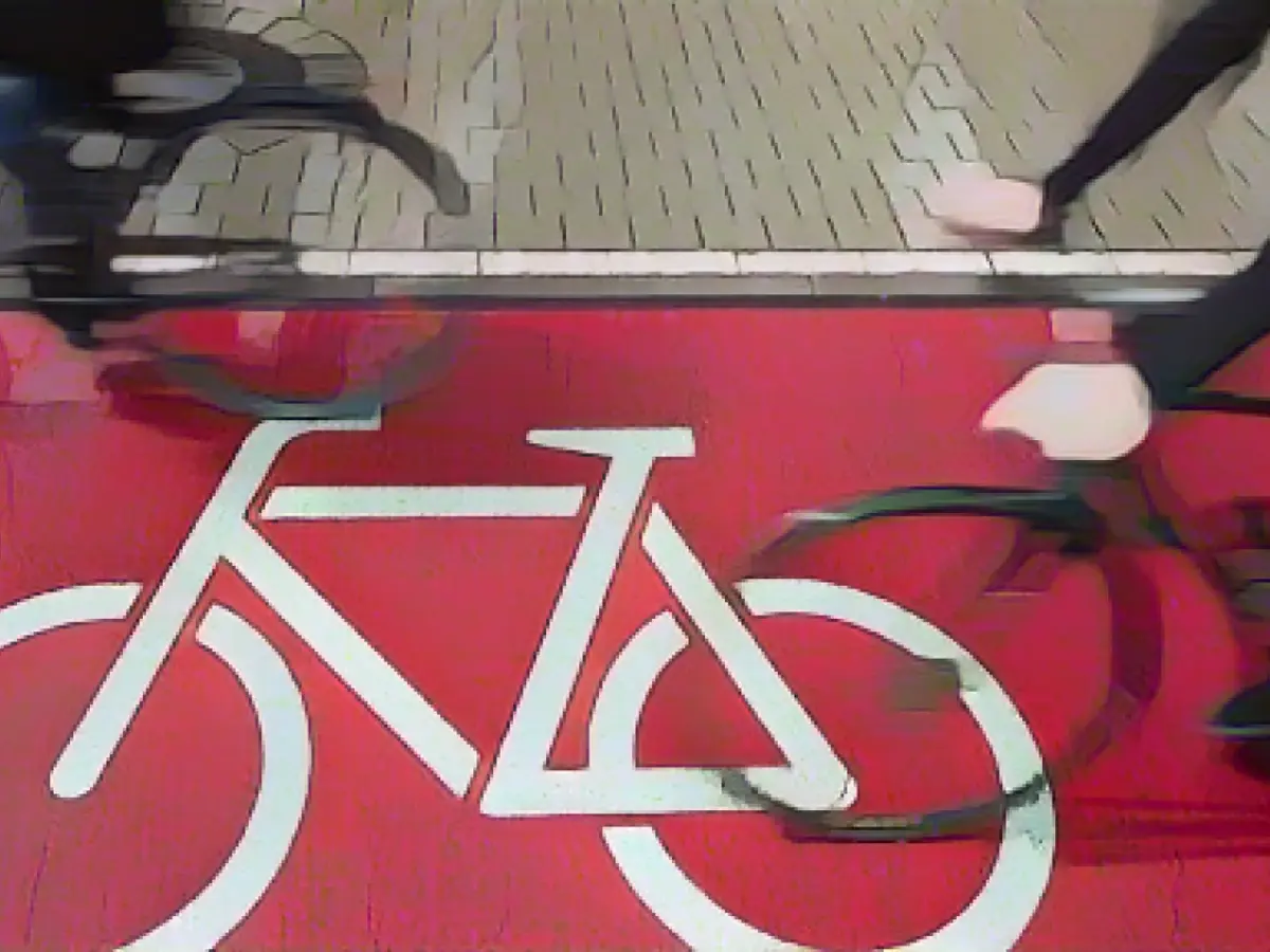 Around 55 million for cycle paths and co.