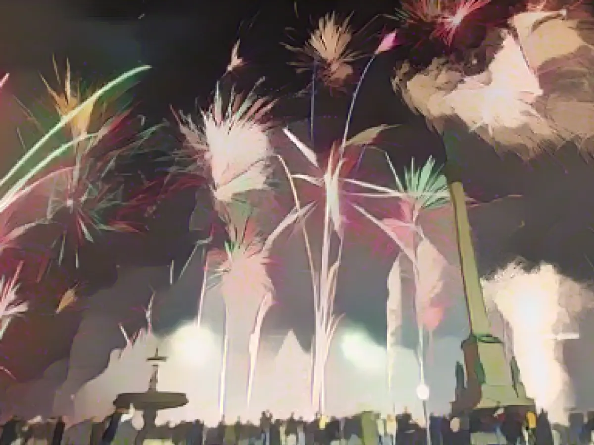 Firecrackers are not allowed everywhere on New Year's Eve