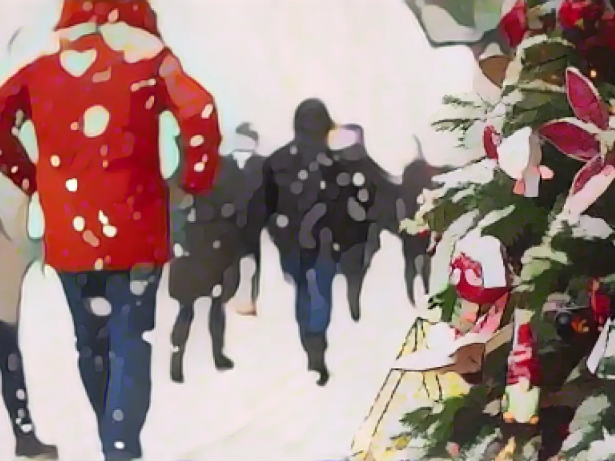 Christmas business is slowly picking up speed