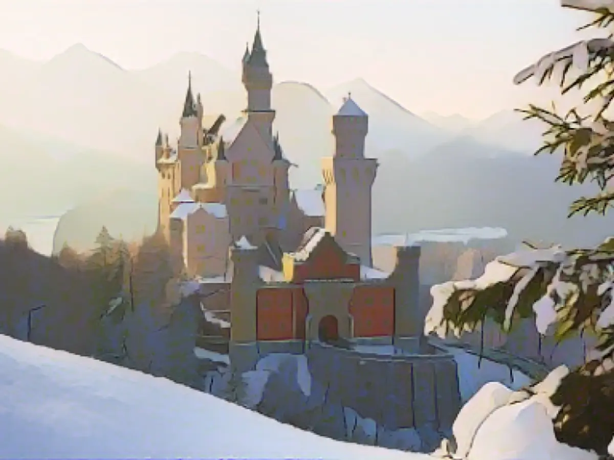 How the onset of winter affects Bavaria's castles