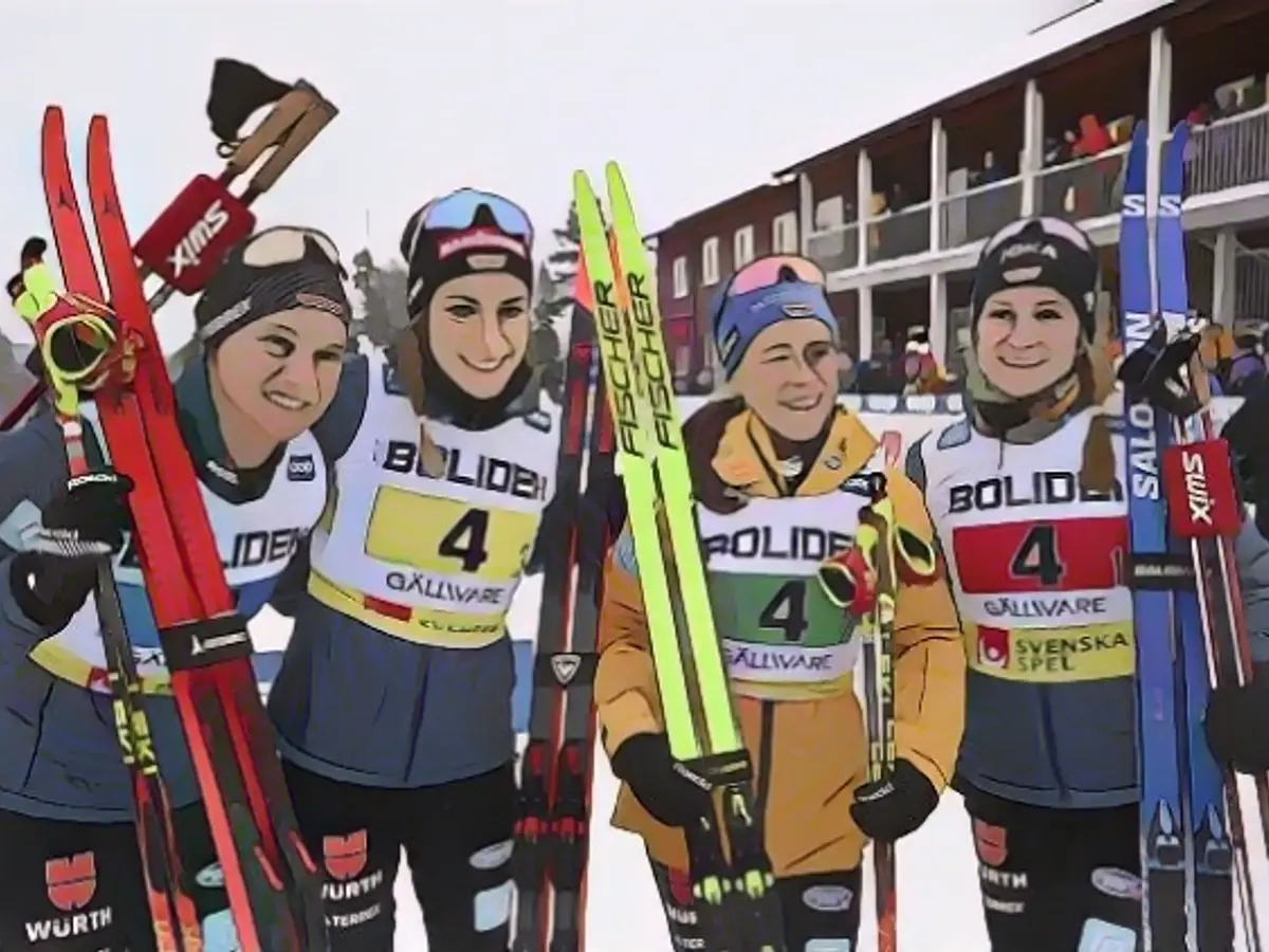 German relay teams surprise in the Swedish ice cellar