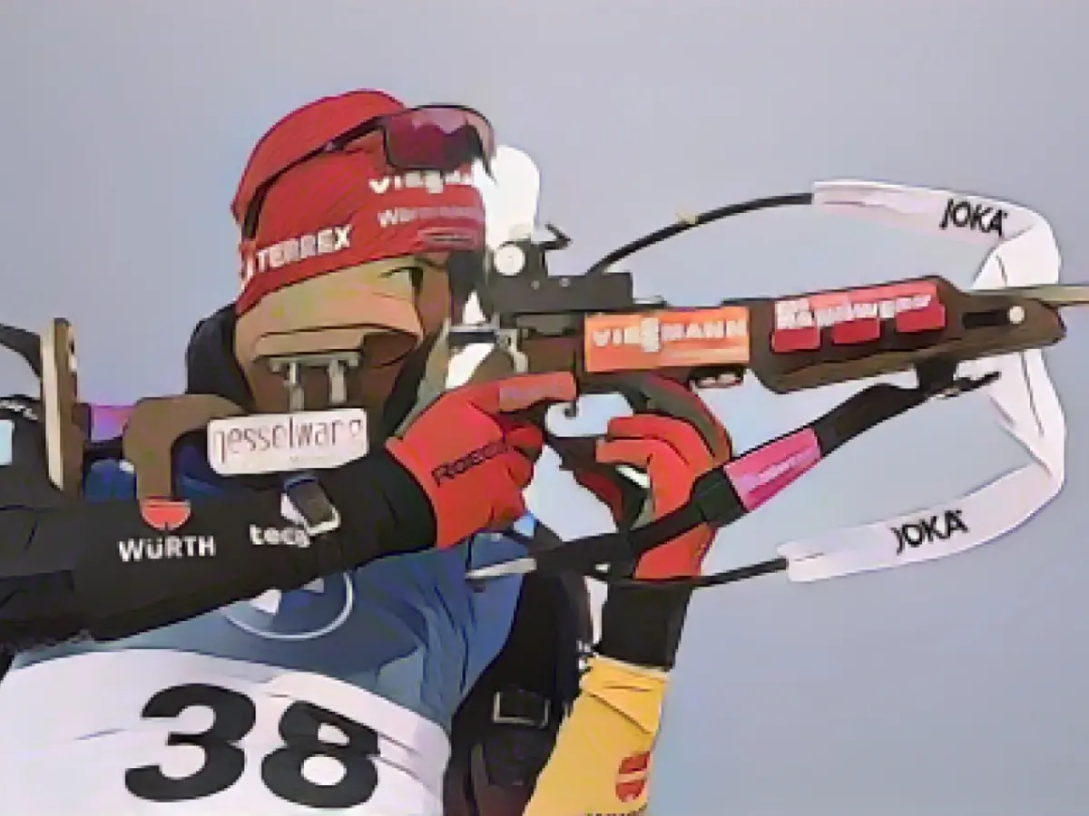 Double yellow: New German biathlon fairytale