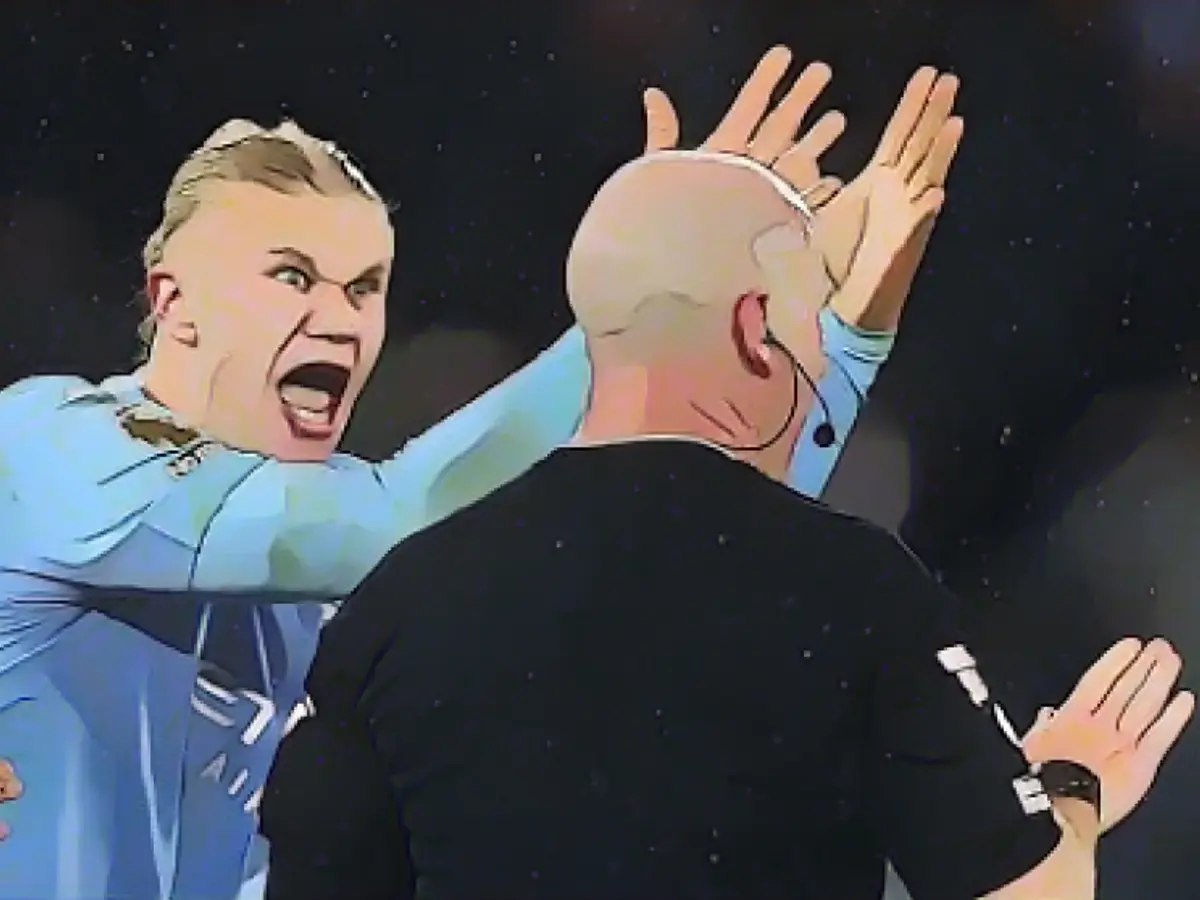 Haaland completely freaks out!