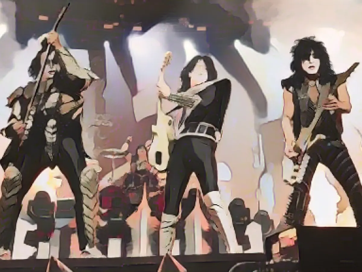 KISS members say goodbye at final concert - but their digital avatars will continue to tour