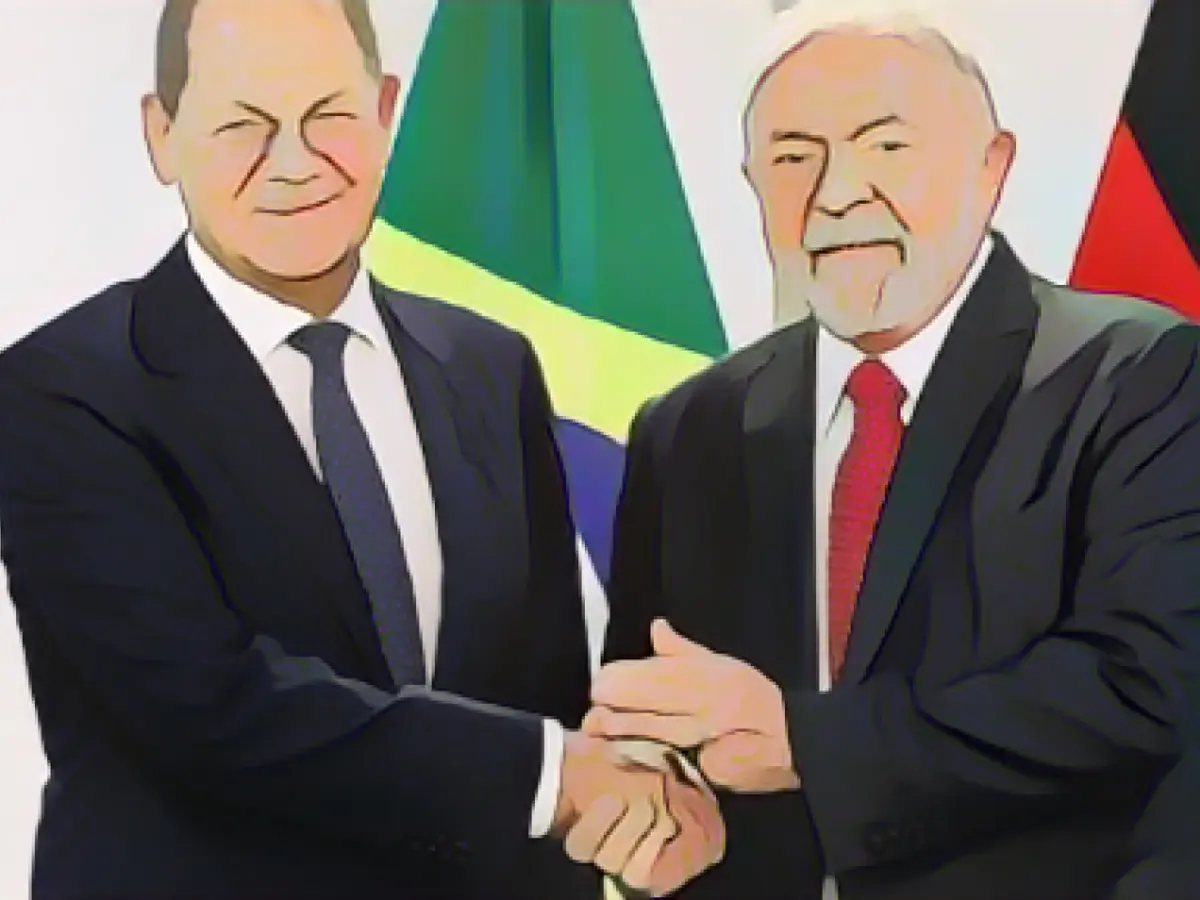 Scholz receives Brazil's President Lula for government consultations in the Chancellery