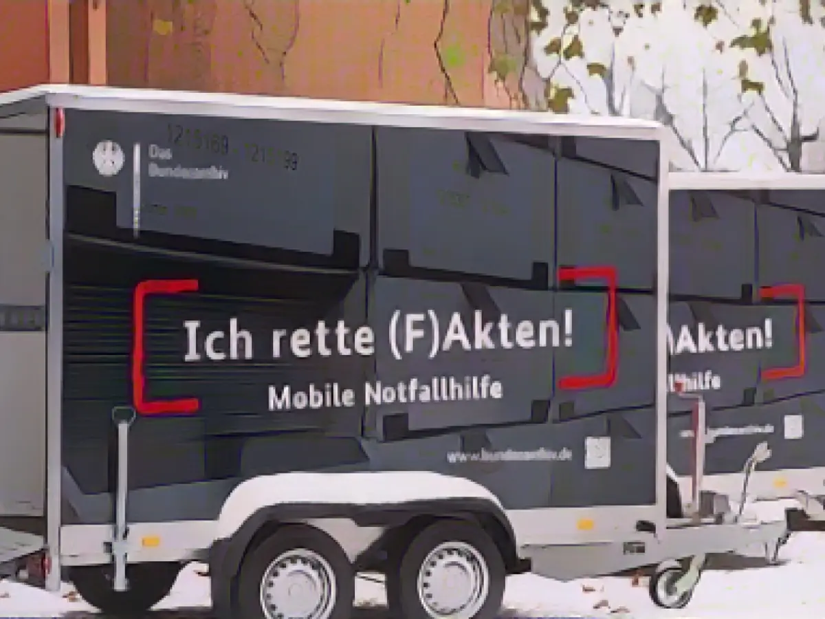 Rescue from moisture and dirt: Federal Archives gearing up