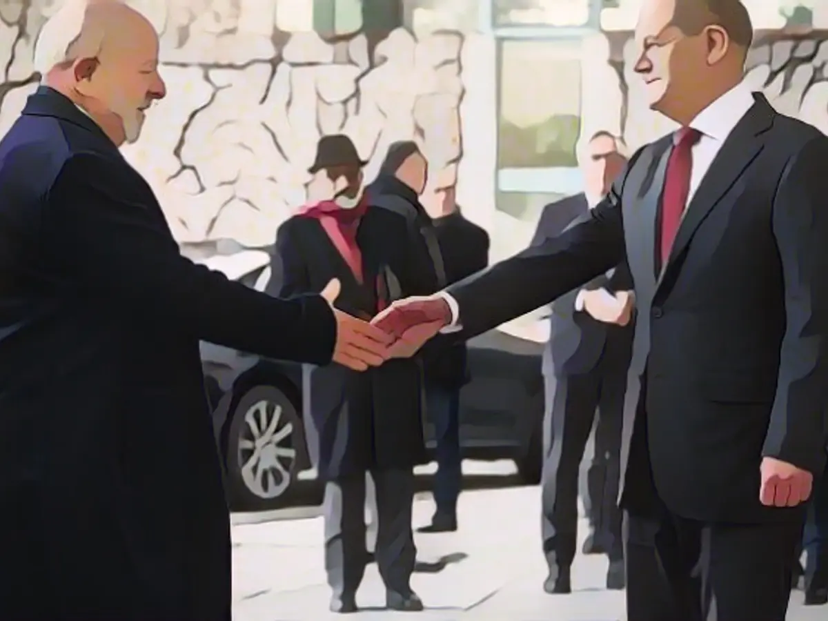 Scholz receives Brazil's President Lula for government consultations at the Chancellery