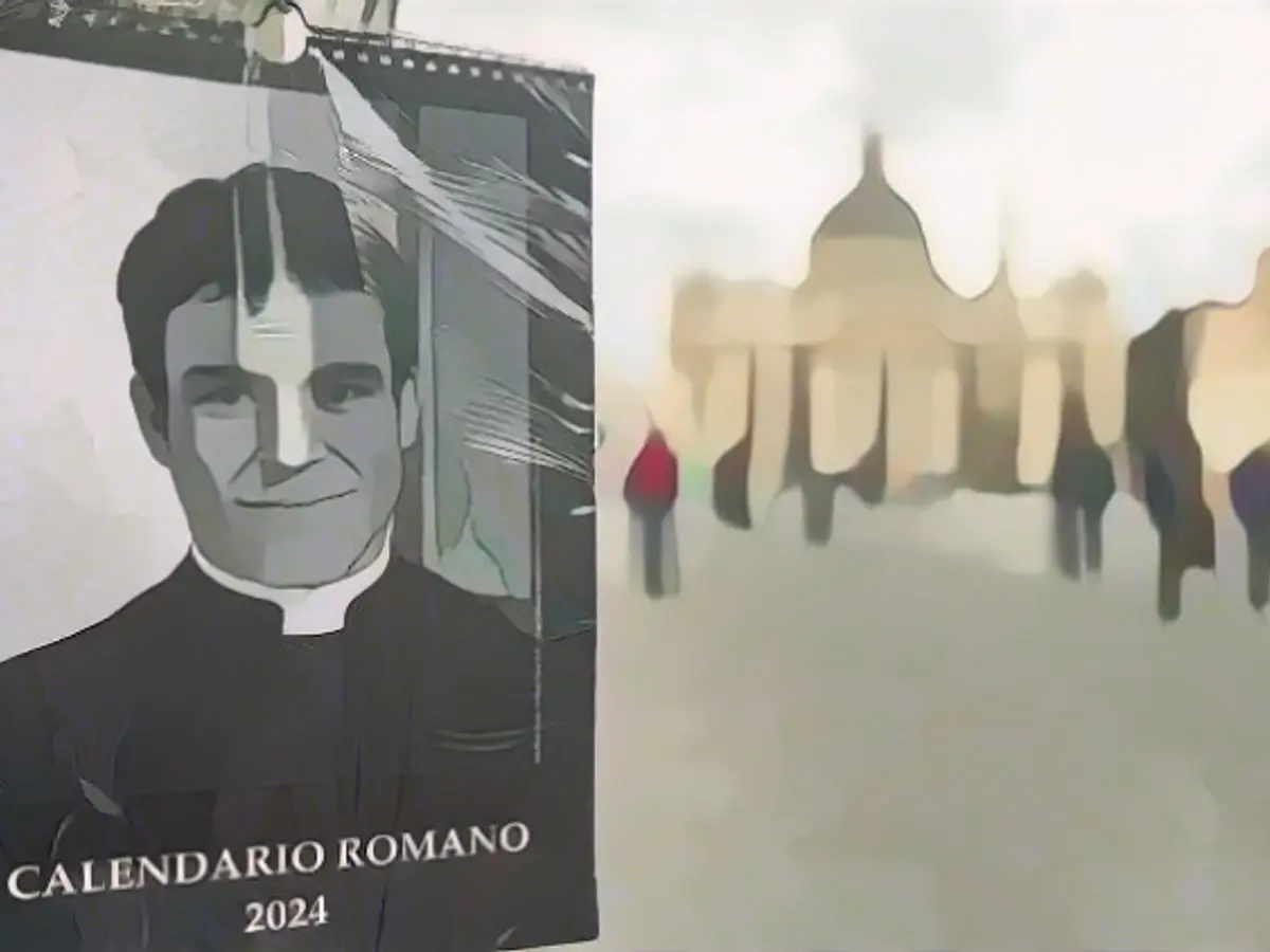 Pin-up priests in the "Calendario Romano"