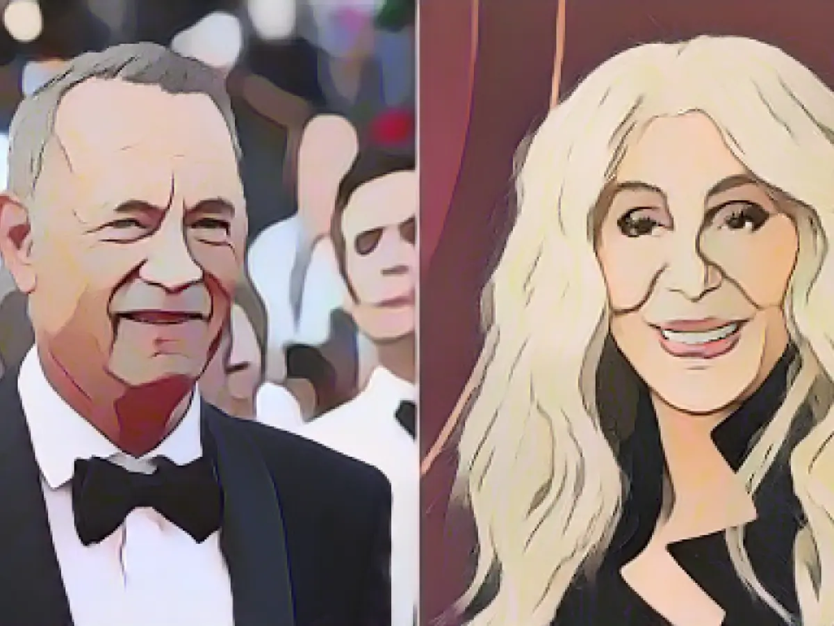 Tom Hanks worked as a waiter for Cher in the 1970s