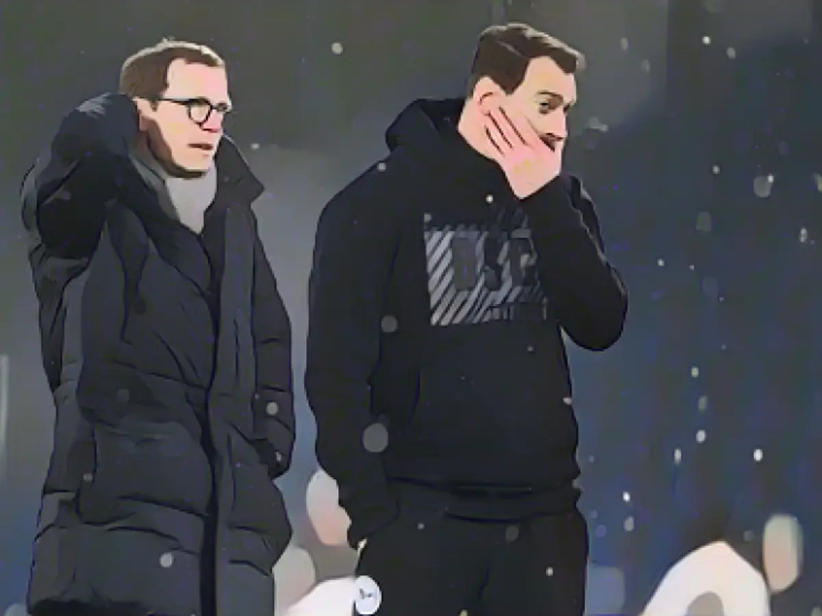 Head of sport Mutzel only looks downwards