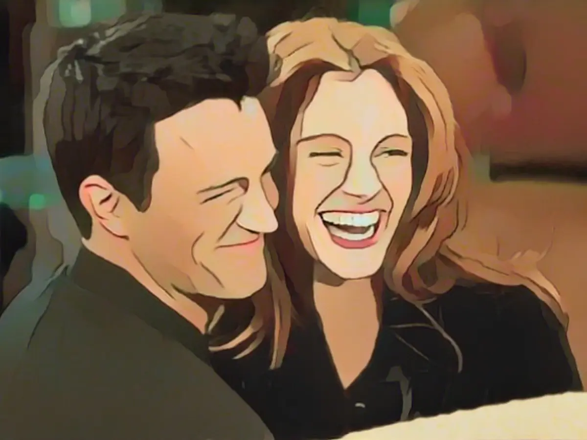 Julia Roberts remembers "Friends" scene with Matthew Perry