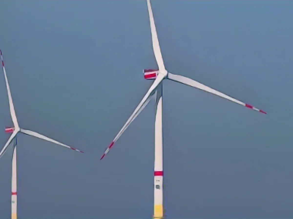 Baltic Sea wind farm Arcadis Ost 1 off Rügen fully connected to the grid