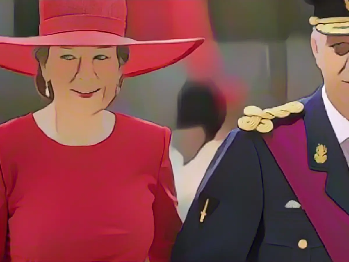 Belgian royal couple go on a trip to Germany